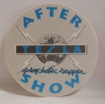 TESLA - VINTAGE ORIGINAL CONCERT TOUR CLOTH BACKSTAGE PASS - $10.00