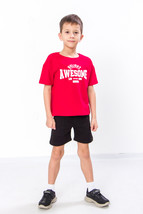 Clothing Set (boys), Summer,  Nosi svoe 6379-057-33 (chervonyj-chornyj) - £22.31 GBP+