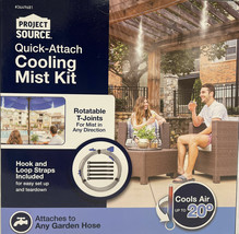 Mist Cooling System Outdoor Portable Garden Patio Mister KIT Water Spray - $15.99