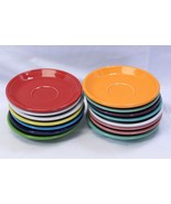 Fiesta Saucers Red Orange Blue White Yellow  Lot of 15 - €8,25 EUR