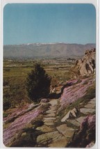 Vintage Ohme Gardens in the Sky Wenatchee Washington WA Scenic Postcard A5 - £3.51 GBP
