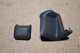 92-95 CIVIC 4dr SEDAN oem gray SEAT TRACK BOLT COVER cap rail   BOTH LEF... - $18.62