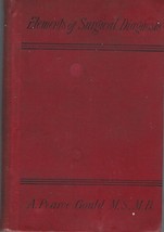 1881 Elements of Surgical Diagnosis by A. Pearce Gould ~ 19th century me... - $98.95