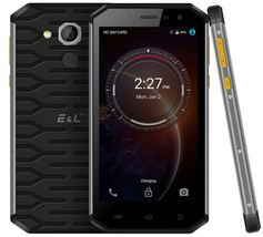 E&amp;L S50 3gb 32gb waterproof 13mp fingerprint 5.0mp android smartphone LTE black - £115.47 GBP