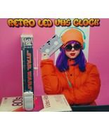 Retro Original backlit LED VHS Clock, Superman - Desk or wall Clock. Man... - $487.28 MXN