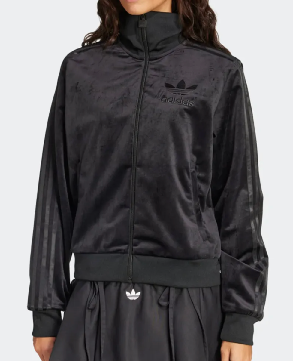 adidas Originals Adicolor Velour Track Top Women&#39;s Casual Jacket AsiaFit... - $132.51