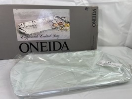 Vintage 1987 Oneida Chippendale Cocktail Tray SilverPlate 18” Serving Tr... - £21.40 GBP