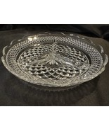 Vtg NIB Anchor Hocking Wexford 3 Part Divided Relish Pickle Dish 8.5&quot; New - $24.95