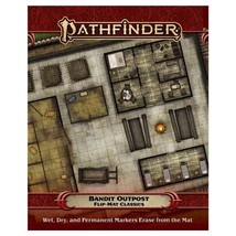 Paizo Pathfinder RPG: Flip-Mat Classics Bandit Outpost - £12.66 GBP