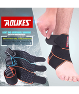 1PCS Silicone Ankle Support Strap Adjustable Ankle Sleeve Protection Ank... - £12.77 GBP