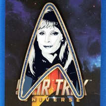 Star Trek The Next Generation Dr. Crusher Insignia Enamel Pin Figure - £12.50 GBP