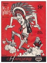 NFL NCAA College Football Program Metal Sign 12X8in Vintage Old Print Lo... - $24.74