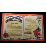 VTG Linen Postcard #12 Gun Feud Last Man Oren Arnold True Stories Wild West - $16.73 CAD