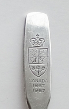 Collector Souvenir Spoon Canada Centennial 1867 1967 Coat of Arms Oneida - £4.00 GBP