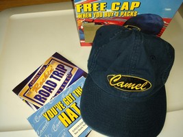 Camel Baseball Cap in Original Box with Catalog and Inserts 1995 New in Box - £31.78 GBP