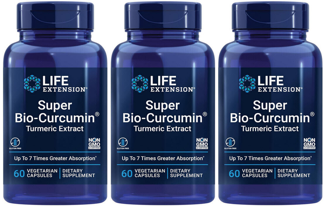 Primary image for SUPER BIO- CURCUMIN TURMERIC EXTRACT JOINT HEALTH 400mg 180 Caps LIFE EXTENSION
