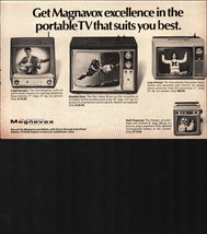 1968 Magnavox Portable TV Sun Valley Suburbanite Vintage Magazine Print ... - £19.21 GBP