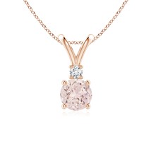 Authenticity Guarantee

ANGARA 0.74 Ct Round Morganite Solitaire V-Bale Penda... - £423.07 GBP