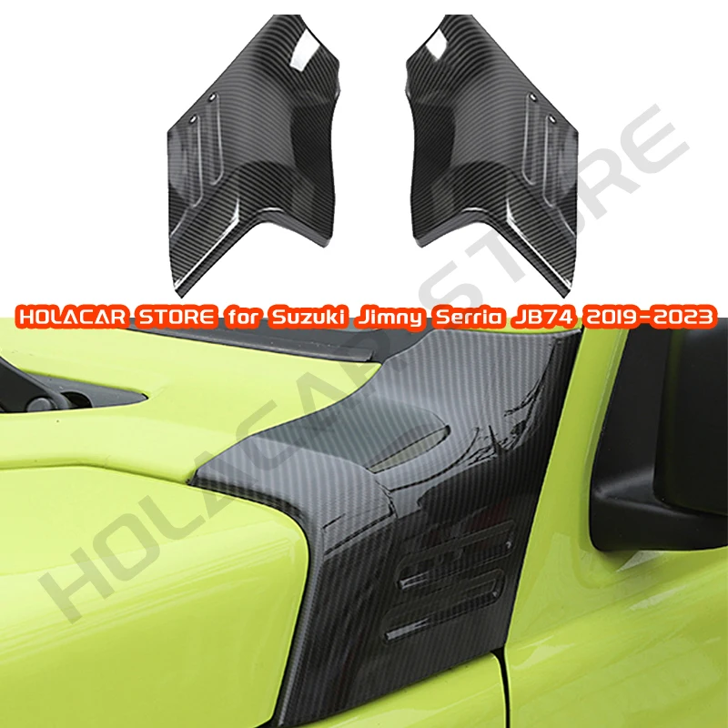 Car Front Hood Engine Angle Trim Armor Side Cowl Cover Side Corner Guard for - £36.36 GBP+