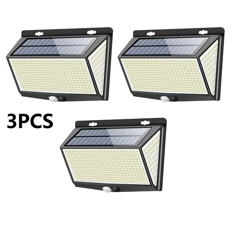 468 LED Super Bright Outdoor Solar Lamp Waterproof 3 Modes Motion Sensor Human I - £82.66 GBP