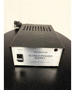 Vintage Micronta Regulated 12 Volt Power Supply Cat No 22-127 D Radio Shack - $20.00