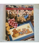 Vintage Cross Stitch Patterns Leisure Arts Best Teddy Bear Treasury Leaf... - £10.21 GBP