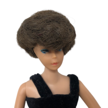 VTG Barbie Bubblecut Brunette Midas 1960s Doll w/ Clothing Hairbrush &amp; Mirror - £194.42 GBP