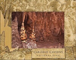 Carlsbad Caverns National Park Laser Engraved Wood Picture Frame (4 x 6)  - £23.69 GBP