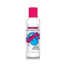 Smack Lickable Massage Oil Strawberry 2 oz. - £15.81 GBP