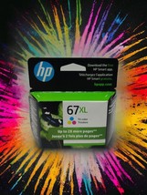 Genuine HP 67XL Color Ink Cartridge ENVY 6000 Deskjet 2700 Series EXP 11/2023 - £18.63 GBP