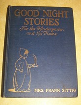 Old Book Good Night Stories By Mrs Frank Sittig Brooklyn Ny Philanthropy Society - £39.47 GBP