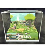 Zelda 2D Breath of the Wild - Cube Handmade Diorama - Video Games - Shad... - £54.62 GBP