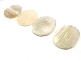 Worry Stone Sulemani Hakik Natural Gemstone Thumb Stone Crystal Healer I... - £6.50 GBP