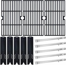 Grill Cooking Grates Burners Heat Plates Replacement Kit for Dyna glo DGF510SBP - £99.65 GBP