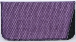 NEW Soft Safety Eyeglasses Glasses Purple Case Pouch W/ Cleaning Cloth 1... - $4.95