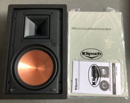 Klipsch R-5800-W II 8-inch 200W Peak Power In-Wall Speaker, White (Each)... - $169.99