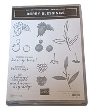 Stampin' Up! BERRY BLESSINGS Photopolymer Stamps Scrapbook Paper Crafts - $4.42