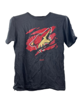 Reebok Jugend Arizona Coyotes Kurzarm, Schwarz - M 10/12 - £9.98 GBP