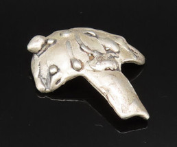 J. COOPER 925 Silver - Vintage Carved Modernist Rare Mushroom Pendant - ... - £108.90 GBP