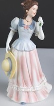 Home Interiors Homco Victorian Woman Lady Camille Figurine #1452 - £10.35 GBP