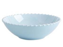 Martha Stewart™ ~ Set of Four (4) ~ Melamine ~ Blue ~ 7.75&quot; Dia. x 2.25&quot;... - £23.44 GBP