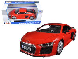 Audi R8 V10 Plus Red Special Edition 1/24 Diecast Car Maisto - £28.35 GBP