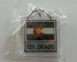 Colorado State Flag Key Chain 2 Sided Key Ring - $4.95