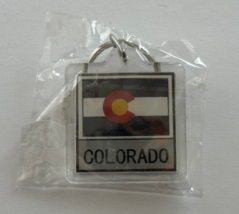 Colorado State Flag Key Chain 2 Sided Key Ring - £3.89 GBP