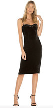 Theory Bustier Velvet Black Dress Sz 6 Sale! $429 - £58.38 GBP