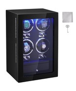 VEVOR Watch Winder, Watch Winder for 4 Men&#39;s and Women&#39;s Automatic Watch... - $321.39 CAD
