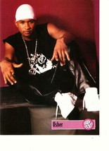 Usher teen magazine pinup clipping pointing sexy pose Pop Star teen idol - $3.50