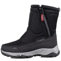 Winter Shoes Men Super Warming Plush Snow Boots Male Side Zipper Outdoor Casual  - £49.54 GBP