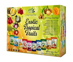 CHAVI Freeze Dried Exotic Tropical Fruits | Pack of 20 | Gift Box - No Added - £65.14 GBP
