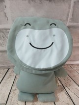 Panda Crate Hippopotamus Hippo 3 Flip Faces Moods Emotions Blue Gray Plush doll - £6.99 GBP